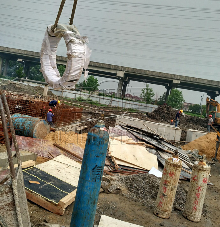 橡膠接頭安裝實圖