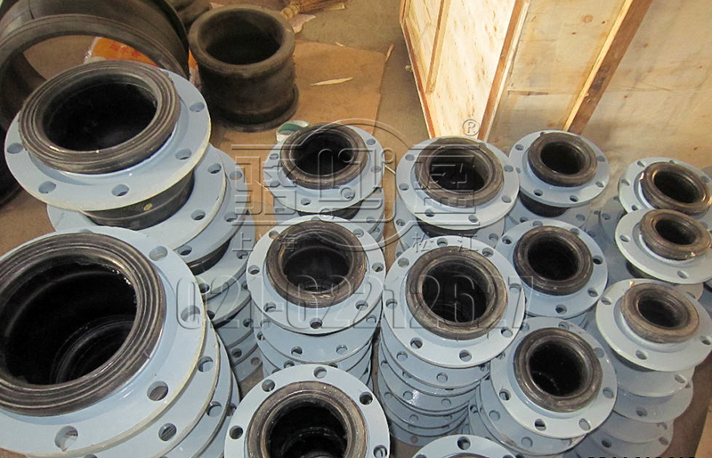 橡膠接頭使用現場